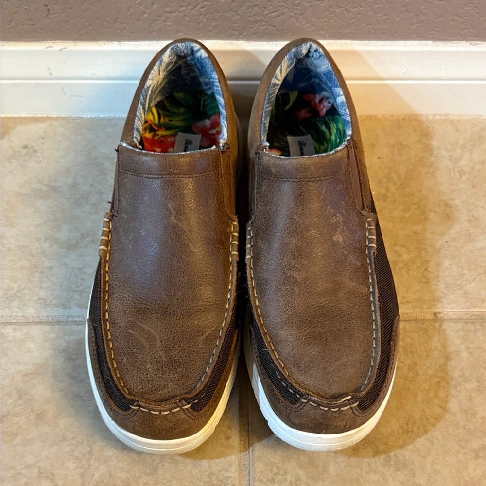 Men's Tommy Bahama Brown Slip-On Shoes